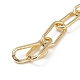 Brass Paperclip Chains US-CHC-G007-01G-2