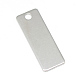 304 Stainless Steel Stamping Blank Tag Pendants US-STAS-T008-119-1