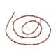 Electroplate Glass Beads Strands US-EGLA-F149-FP-03-4