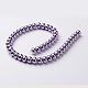 Grade A Glass Pearl Beads Strands US-HY-E001-02-3