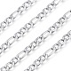304 Stainless Steel Figaro Chains US-CHS-M001-04P-1
