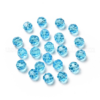 Imitation Austrian Crystal Beads US-SWAR-F021-6mm-202-1