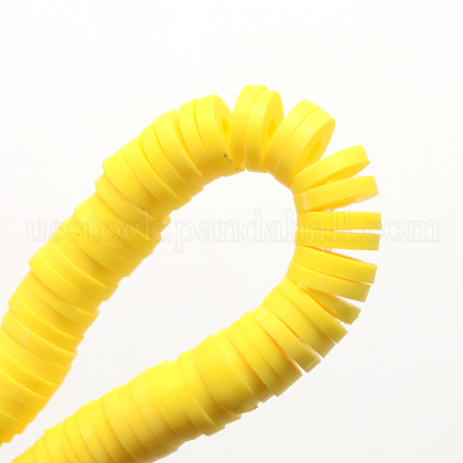 Handmade Polymer Clay Beads&nbsp;US-CLAY-R067-3.0mm-22-2