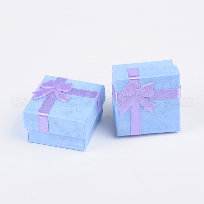 Valentines Day Presents Packages Cardboard Ring Boxes, with Satin ...