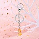 Iron Alloy Lobster Claw Clasp Keychain US-KEYC-D016-S-5