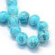 Baking Painted Glass Round Bead Strands US-DGLA-Q019-4mm-76-2