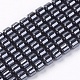 Magnetic Synthetic Hematite Beads Strands US-G-Q235-1