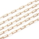 3.28 Feet Soldered Brass Paperclip Chains US-X-CHC-G005-03G-1