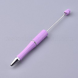Plastic Beadable Pens US-AJEW-L082-A02