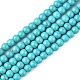 Synthetic Turquoise Beads Strands US-TURQ-G106-4mm-02E-1