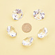 PandaHall Elite Acrylic Diamond Gems Pointed Back Cabochons US-GACR-PH0003-01C-3