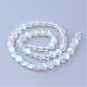 Synthetic Moonstone Beads Strands US-G-R375-8mm-A13-2