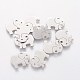304 Stainless Steel Charms US-STAS-Q201-T145-1