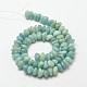 Natural Amazonite Nuggets Beads Strands US-G-P091-53-2