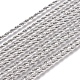 Unisex 304 Stainless Steel Rope Chain Necklaces US-STAS-D0002-33P-2
