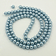 Glass Pearl Beads Strands US-HY-8D-B09-2