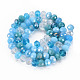 Electroplate Glass Beads Strands US-EGLA-S194-18B-2