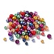 Glass Pearl Round Beads US-HY-X0003-01-4