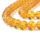 Synthetic Citrine Beads Strands US-G-S150-14-8mm-2