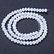 Electroplate Glass Beads Strands US-EGLA-A034-J4mm-B07-2