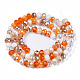 Electroplate Glass Beads Strands US-EGLA-N002-12G-2