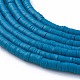Eco-Friendly Handmade Polymer Clay Beads US-CLAY-R067-4.0mm-44-3