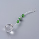 Faceted Crystal Glass Ball Chandelier Suncatchers Prisms US-AJEW-G025-A06-5