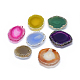 Natural Agate Slices Mobile Phone Holders US-AJEW-F038-01-1