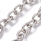 304 Stainless Steel Rolo Chains US-CHS-L020-040P-1