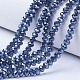 Electroplate Glass Beads Strands US-EGLA-A034-T8mm-A14-1