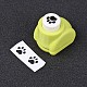 Random Single Color or Random Mixed Color Mini Plastic Craft Paper Punch Sets for Scrapbooking & Paper Crafts US-AJEW-L051-11-3