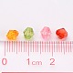 Dyed Mixed Faceted Bicone Transparent Acrylic Beads US-X-DBB5mm-4