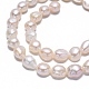 Natural Baroque Pearl Keshi Pearl Beads Strands US-PEAR-S012-68-4