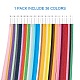 Rectangle 36 Colors Quilling Paper Strips US-DIY-PH0008-03C-3