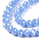 Electroplate Glass Beads Strands US-EGLA-A034-J6mm-A02-2