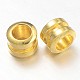 Column Brass Spacer Beads US-KK-L105-08G-2
