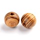 Round Natural Wood Beads US-WOOD-Q009-16mm-LF-2