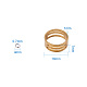 Iron Split Rings Sets US-IFIN-PH0001-4mm-12S-2