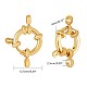 304 Stainless Steel Spring Ring Clasps US-STAS-G190-17G-2