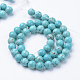 Natural Green Turquoise Beads Strands US-G-T055-6mm-12-2