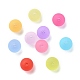 6mm Mixed Transparent Round Frosted Acrylic Ball Bead US-X-FACR-R021-6mm-M-4