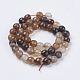 Natural Agate Beads Strands US-G-G580-8mm-10-2