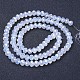 Electroplate Glass Beads Strands US-EGLA-A034-J4mm-B06-2