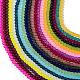 20 Colors Transparent Glass Beads Strands US-FGLA-X0002-01-8mm-1