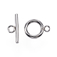 304 Stainless Steel Toggle Clasps US-STAS-F040-40B-P-1