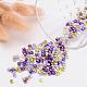 Lavender Garden Mix Pearlized Glass Pearl Beads US-HY-X006-4mm-08-3