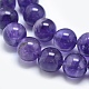 Natural Amethyst Beads Strands US-G-E481-03-8mm-2