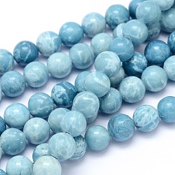 Natural Gemstone Beads Strands US-G-L367-01-8mm