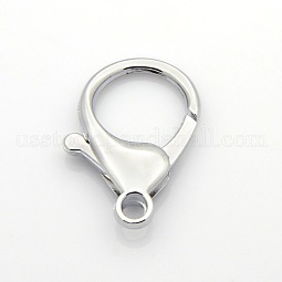 Zinc Alloy Large Lobster Claw Clasps US-X-PALLOY-O040-01