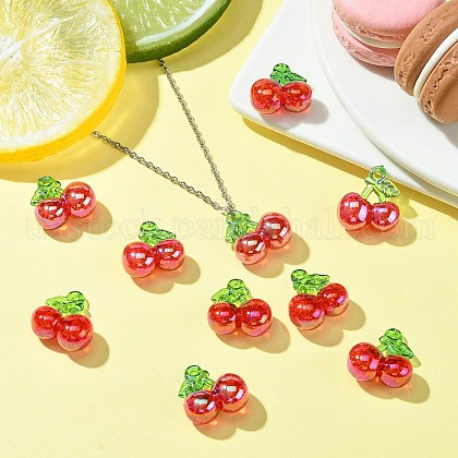 Electroplated Transparent Acrylic Pendants&nbsp;US-FIND-CJC0022-19-6